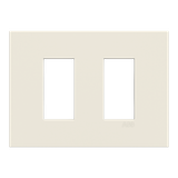 Frame 1+1 modules - ABB logo - White