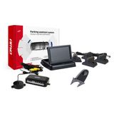 Parking assistant system TFT02 4,3" with HD-502-IR 4 sensors black Truck