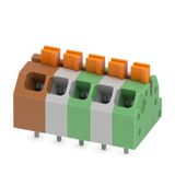SPTAF 1/ 5-3,5-EL MC:BN,GY,GN - PCB terminal block