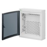 ELEGANT 2x12 multimedia surface-mounted switchgear