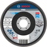 PRO Metal X571 Flap Disc Straight Version Fiber for Small Angle Grinders
