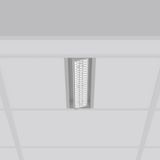 TX-MOVE, 18...39 W, 3000...5800 lm, 840, silver, DALI Recessed project