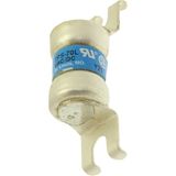 Eaton Bussmann series TPS telecommunication fuse, PCB tab, 170 Vdc, 70A, 100 kAIC, Non Indicating, Current-limiting, Non-indicating, Glass melamine tube, Silver-plated brass ferrules
