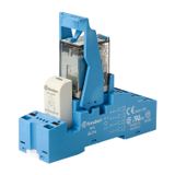Rel. interface Mod. Push-IN 4CO 7A/24VDC/Agni+Au/LED (58.P4.9.024.5050)