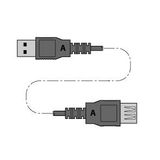 USB 2.0 extension A-male on A-female 5 Meter   USB 2.0 EXTENSION 5M