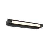 Fabrizio LED wall lamp 50 cm matt black