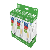 FIL. LED ECOLIGHT CANDELA CHIARA