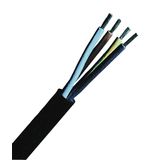 Rubber Insulated and Sheathed Cables H05RR-F 4G2,5 black,VDE (The price is shown without markup on metals. Request a quote for accurate information)