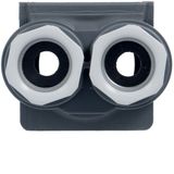 CUBYKO MEMBRANE WITH STRAPS M20 FOR 2 PIPE INLET