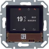 KNX room cont., colourdisplay, intg bus coupling unit, KNX