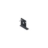 SUP2 TRACK U SF END PLATE BK - End cap
