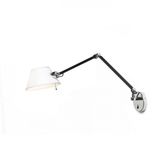 MONTANA wall white/black chrome 230V LED E27 11W