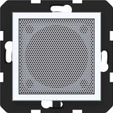 Speaker for radio touch, A.x/C.x, light white glossy