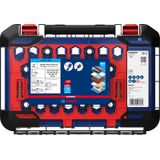 EXPERT Tough Material Hole Saw Set 2/22/25/32/35/4/44/51/6/64/76  mm 14-pc