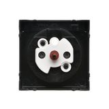Rotary-push dimmer, Gold matt, metalic