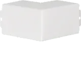 Outer corner cut laminating made of sheet steel to LFS 60x60mm traffic white