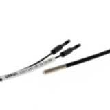 Fiber optic sensor head, diffuse, M3 cylindrical axial, to be used wit E32 1308R