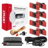 Parking assistant system Buzzer 8 sensor black inside mount 16,5mm