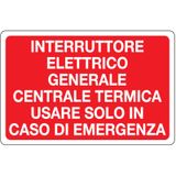 Various sign - Al - Dimensions: 300x200 mm