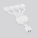 Connector, electric L 170 B 30 H 15 colour: white