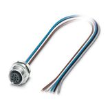 SACC-E-M12FS-5CON-PG9/1,0 VAPO - Device connector front mounting