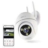 GoSmart Outdoor pivoting camera IP-800 WASP with WiFi, white