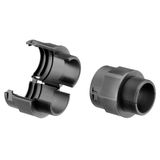 Deelbare wartel; zwart