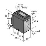 Photoelectric Sensor Diffuse-Mode Laser Sensor (Runtime Measurement)   LTF12IC2LD