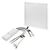 LED Panel 60×60, Square Built-in White, 40W Warm b. UGR, Emergency