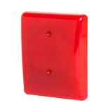 Red mushroom button for illuminated palm switch
