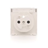 Double two-way switch without pictogram, 10AX, matt aluminum