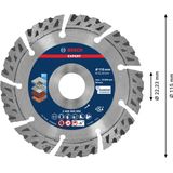 EXPERT MultiMaterial Diamond Cutting Disc 115 x 22,23 x 2,2 x 12 mm