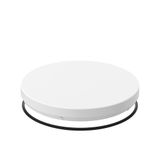 Replacement cover, plastic glass D 480 H 62 colour: white