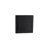 SWITCH FLUSH MOUNTED 1+1 BLACK 6-PACK