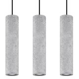 HANGING LAMP LUVO 3L GU10 3X40W IP20