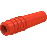 2 mm insulating grommet, solder connection, red, 22.2010-22