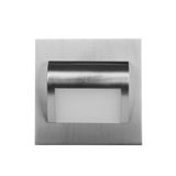 Inga LED stair light, satin, 1.2W, 5900K