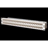 C6Amodul 48 port 180°M 1.5RU stainless steel