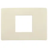 PlanaUp 2Mcentr. cover plate, matt ivory