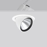 GOLAS maxi, 25 W, 3300 lm, 935, white, DALI Recessed projectors, D 178