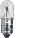Neon lamp E10, com-tech, clear, trans.