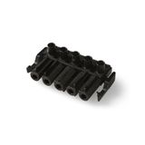 Coupler 5-p socket, blk