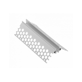 Profile GLAX for LED strip, for drywall, external corner, not anodized