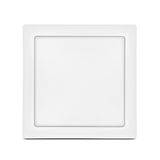 LED Panel 18W 1620lm 4000K CRI80 IP20 120ø square white