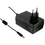 GSM25E48-P1J Plug-in switching power supply, 25W, 48V, 0.52A medical,, MEAN WELL