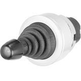 Joystick, flush-mount, 2-position, 2 Spring Return