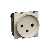 L.NOW - ISRAELI SOCKET 2P+E 10/16A CHAMPAGNE