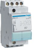 Latching relay 2NC+2NO 230V