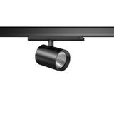 DEECOS S mini track-in, 20 W, 2600 lm, 935, black, DALI Surface mounte