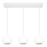 LED SPOT SPHERAL PEND 3XGU10 WT OSRAM